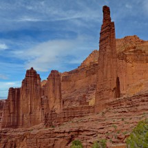 Fisher Towers seen from the photopoint